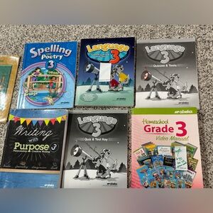 Abeka Grade 3 Set Language Arts Curriculum